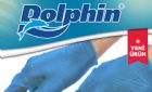 dolphin vinil pudrasz mavi eldiven